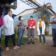 HOSPITAL REGIONAL DE JOINVILLE ORGANIZA VISTORIA NA INSTITUIÇÃO CONTRA A DENGUE